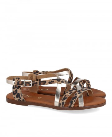 Catchalot 5320 animal print sandal