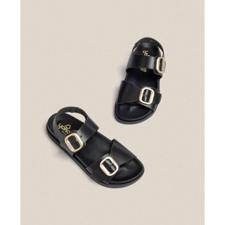 Sandals with buckles Yokono Morena 002