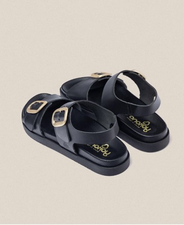 Sandals with buckles Yokono Morena 002