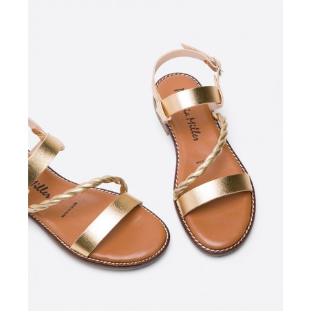 Patricia Miller 6335 Flat Sandal with Straps