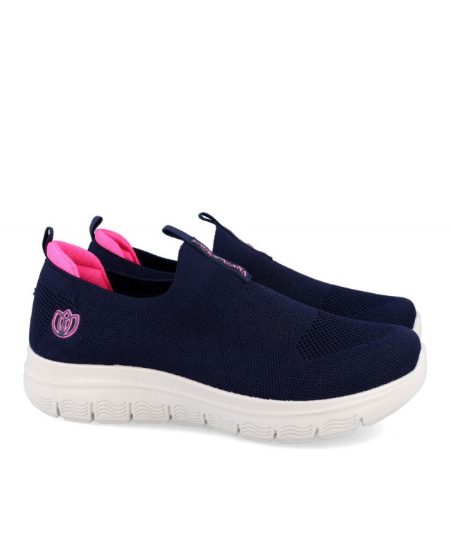 h2Mocasines deportivos Luisetti LA24504 h2 pLos Mocasines deportivos Luisetti LA24504 para mujer en color azul marino son una c