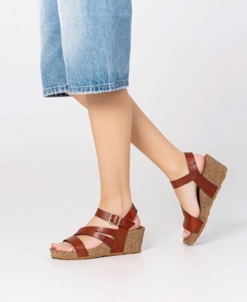 Yokono Cadiz 302 wedge casual sandal