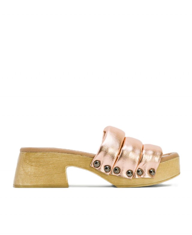 Porronet Nahya clog style low heel sandals