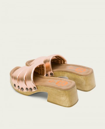 Porronet Nahya clog style low heel sandals