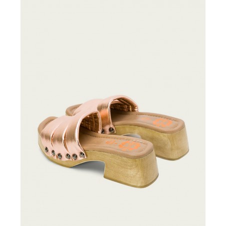 Porronet Nahya clog style low heel sandals