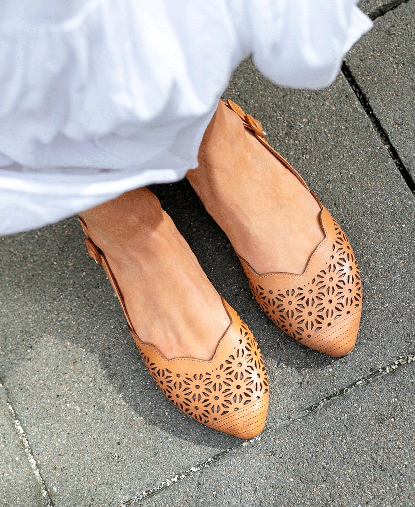 W&F Bulevard 14-5000 ballerina pump