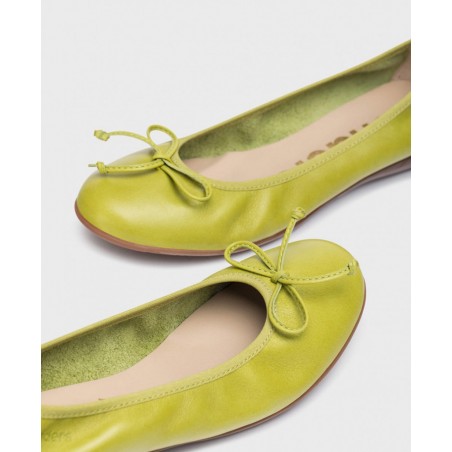 Wonders Bo flat leather ballerina flats