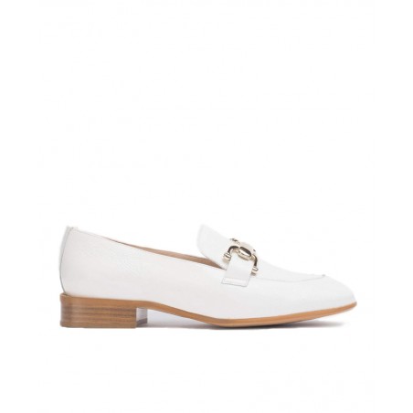 Wonders Ermes Ermes gold link loafers