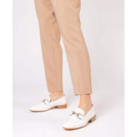 Wonders Ermes Ermes gold link loafers