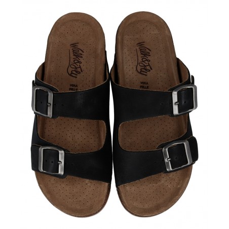 Walk & Fly Ramsgate 7447 47810 Bio sandals with buckle fastenings