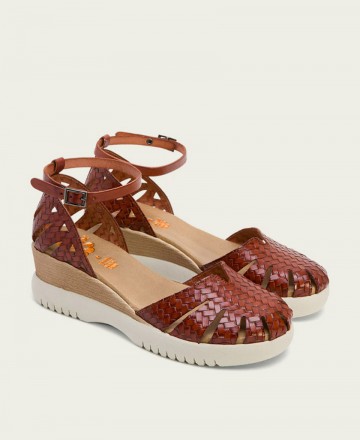 Semi closed wedge sandals Porronet Edna