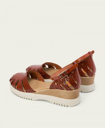 Semi closed wedge sandals Porronet Edna