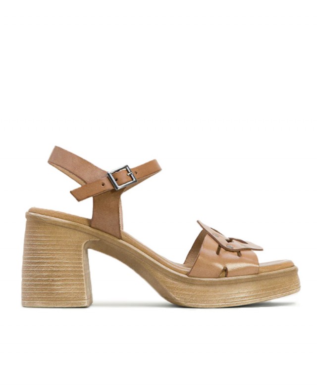 Porronet Imena wide heel sandal