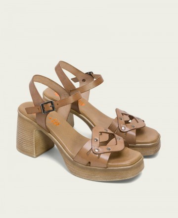 Porronet Imena wide heel sandal