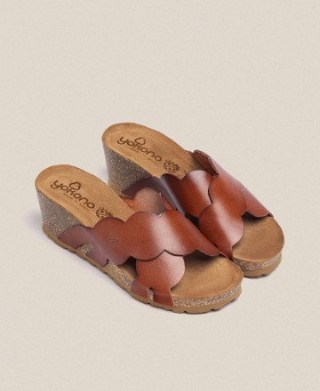 Wedge sandals Bio Yokono Cadiz 300