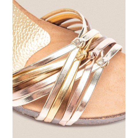 Metallic Yokono Ponza 005 sandals