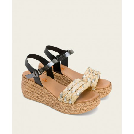 Porronet Gaia 3035 mid wedge sandals