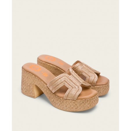 Porronet Jamie 3060 platform sandal with spade platform