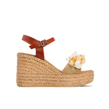 Porronet Kairi 3066 high wedge sandals