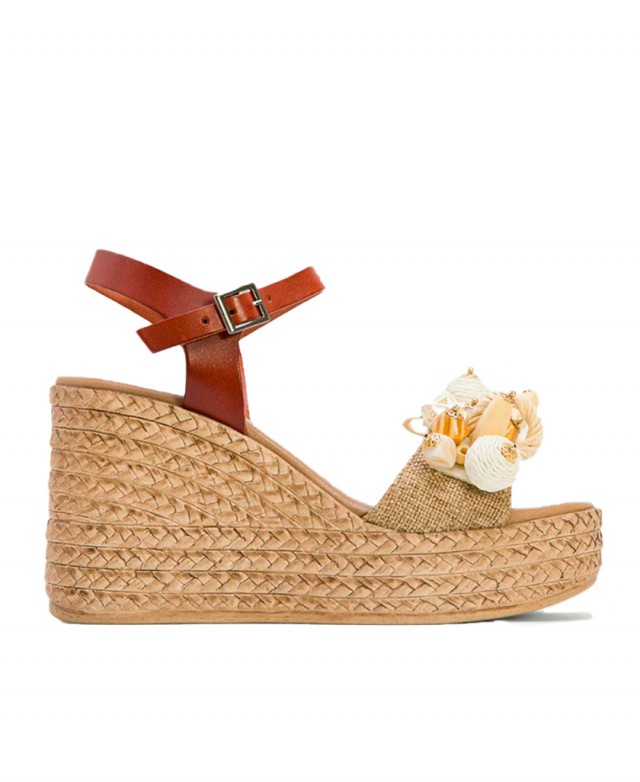 Sandalias de cuña alta Porronet Kairi 3066