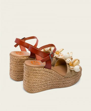 Porronet Kairi 3066 high wedge sandals