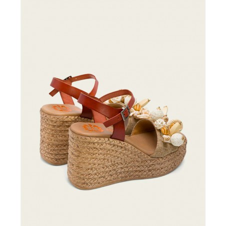 Porronet Kairi 3066 high wedge sandals