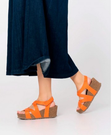 Wedge sandals Bio Yokono Bari 303