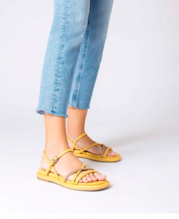 Wonders Venus flat sandals with padded straps