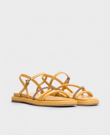 Wonders Venus flat sandals with padded straps