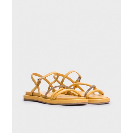 Wonders Venus flat sandals with padded straps