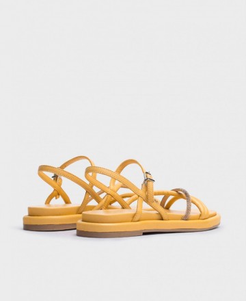 Wonders Venus flat sandals with padded straps