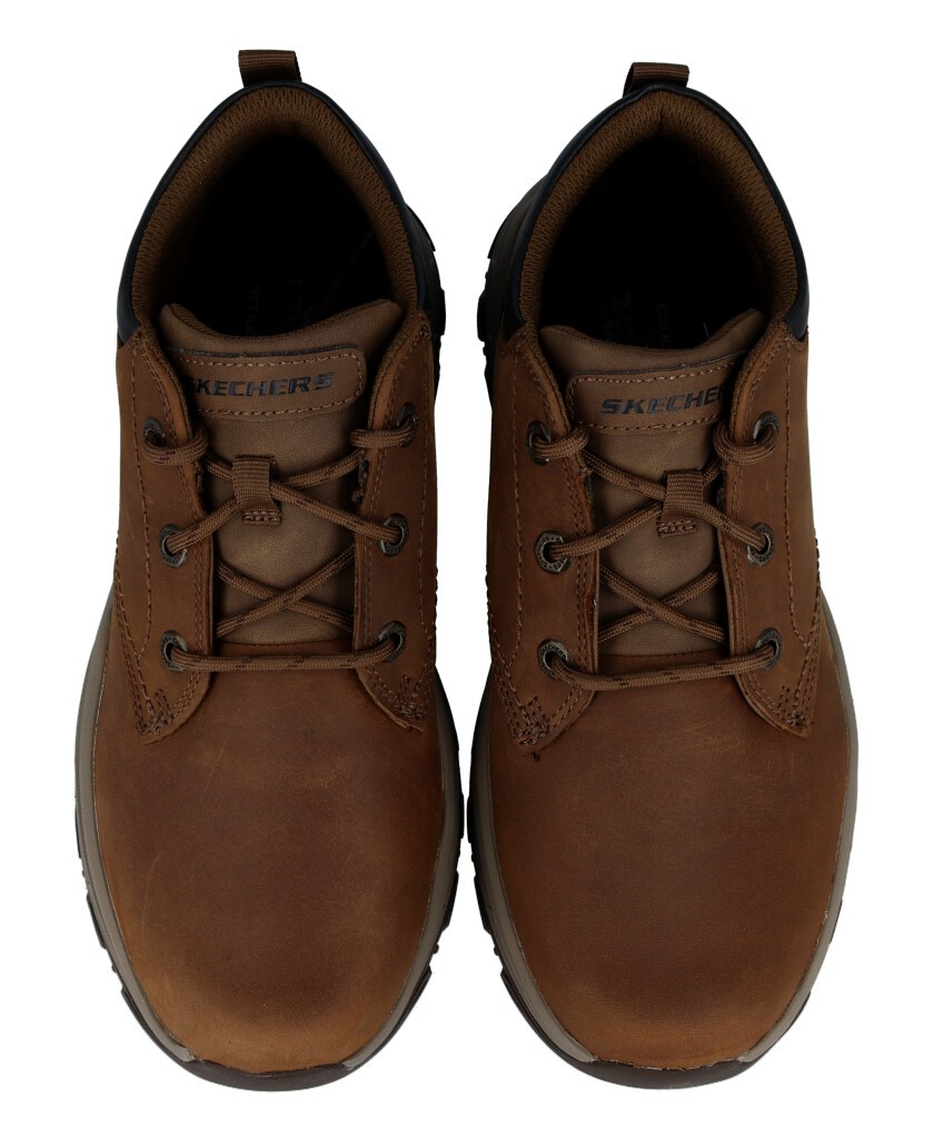 Skechers Relaxed Fit Track Sole Ankle Boots