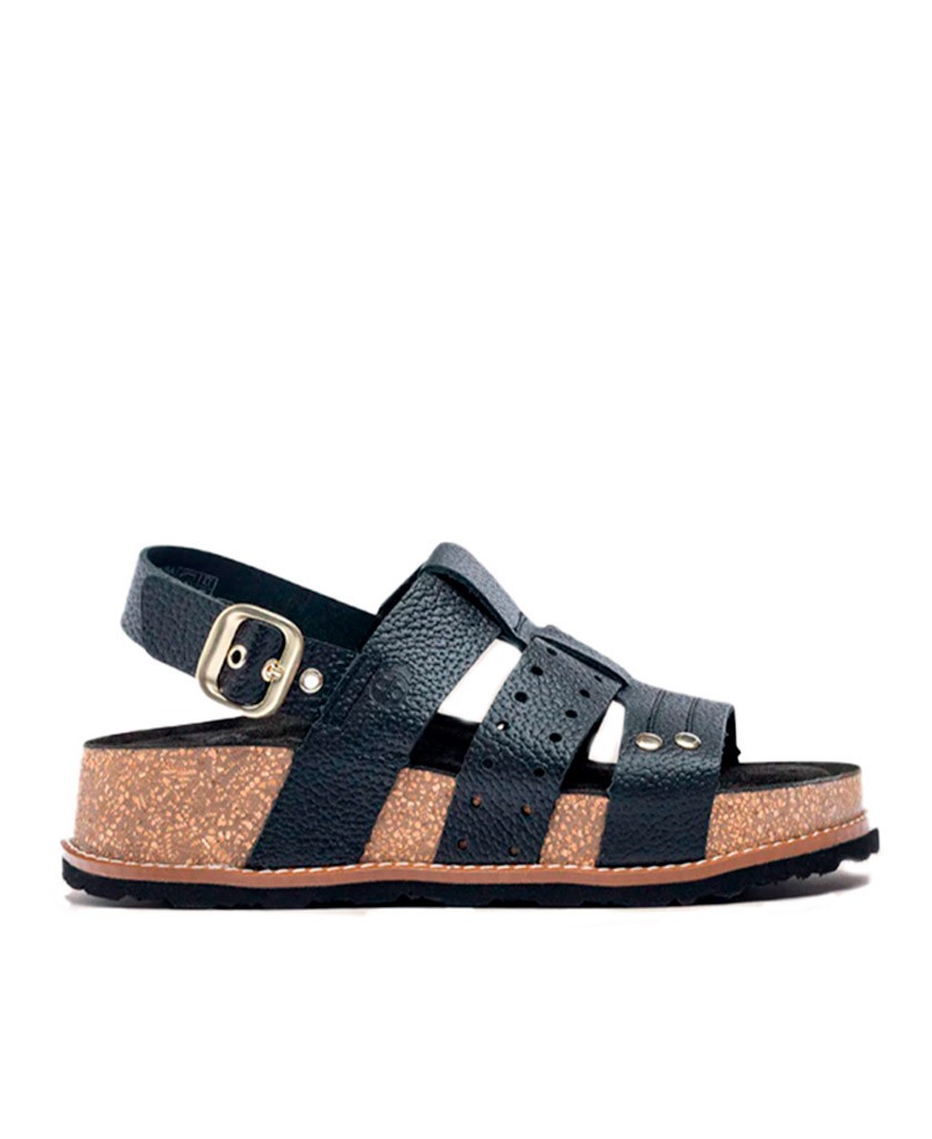 Sandalia Flexi Cuña Perforado Para Mujer 123704 | Surtidora