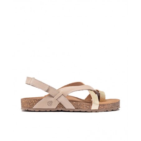 Yokono Jerba 718 metallic strappy sandals