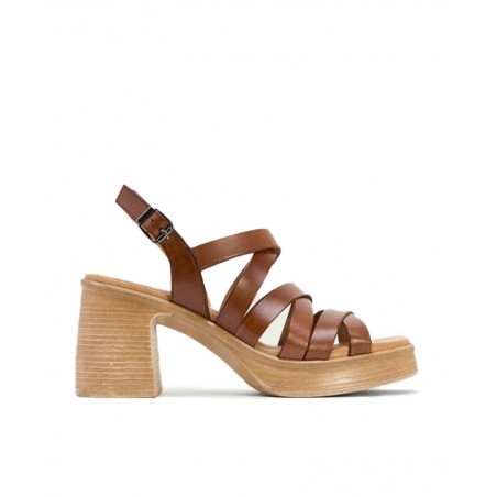 Porronet Moka Ila Heeled Sandals Ila 3053