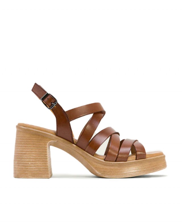 Porronet Moka Ila Heeled Sandals Ila 3053