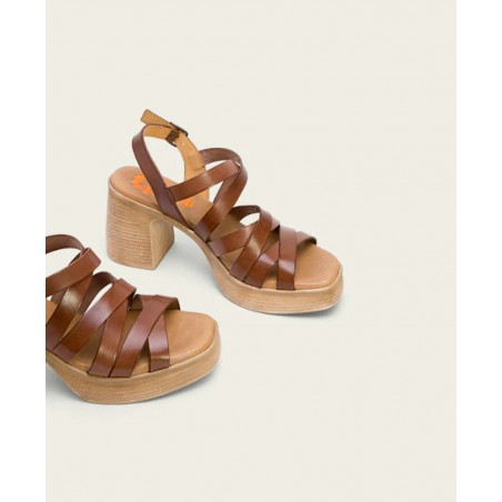 Porronet Moka Ila Heeled Sandals Ila 3053