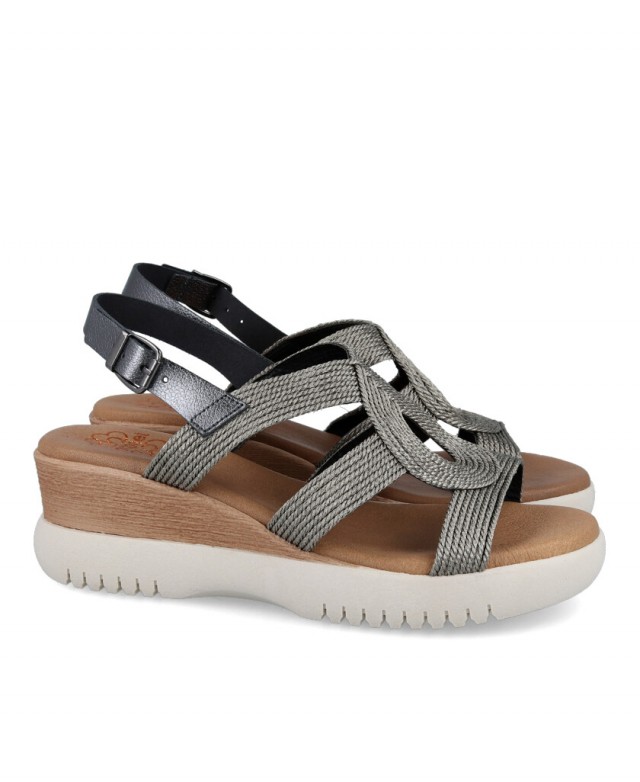 Women's wedge sandals Porronet Elisa