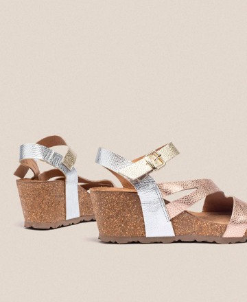 Wedge sandals Bio Yokono Cadiz 302