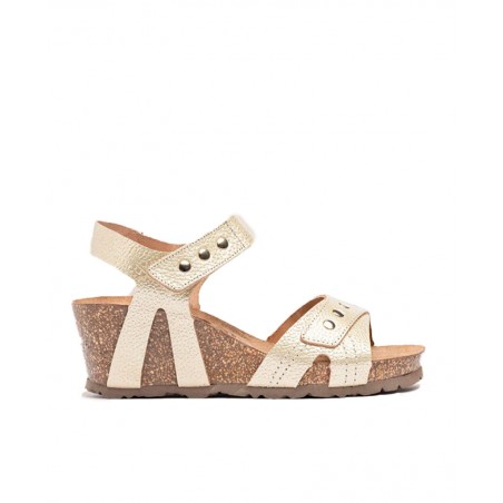 Yokono Cadiz 303 gold sandals