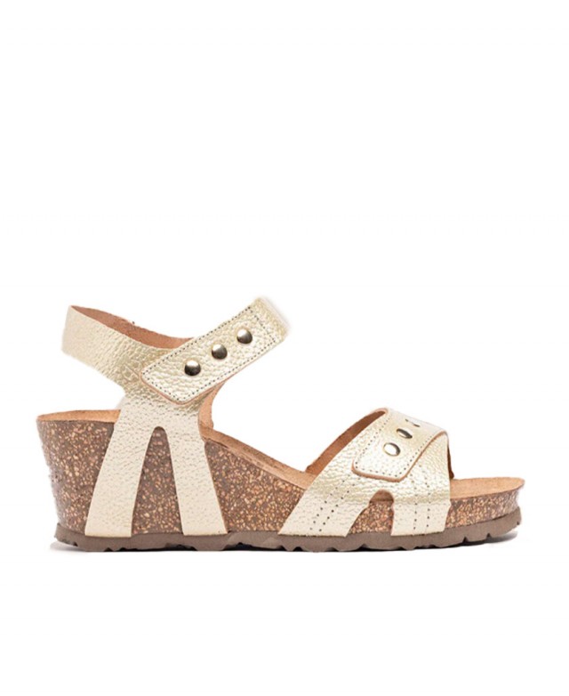 Sandalias doradas Yokono Cadiz 303