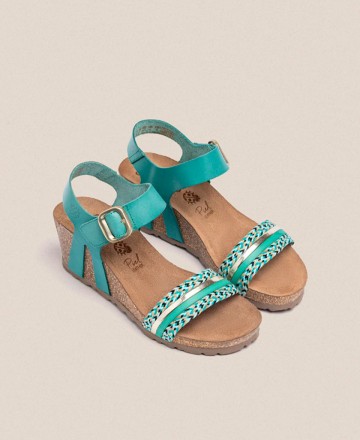 Wedge sandals Bio Yokono Cadiz 306