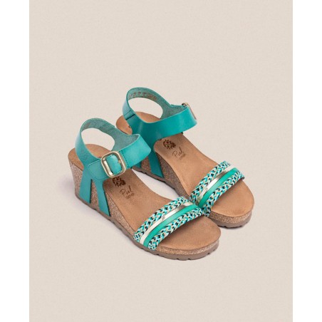 Wedge sandals Bio Yokono Cadiz 306