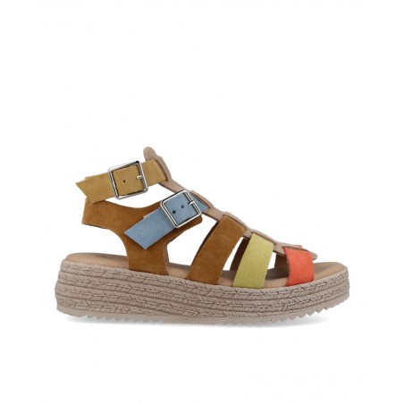 Sandalias gladiador con plataforma Andares 882830