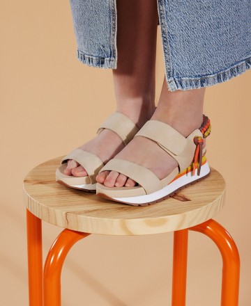 Gioseppo 71082-P lightweight wedge sandals