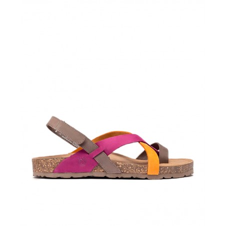 Multicoloured Yokono Jerba 718 toe sandals