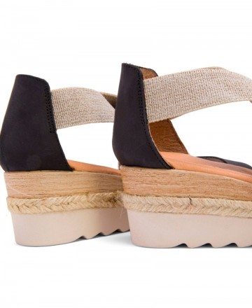 Sandalias de cuña con tiras elásticas Miswear CN8620