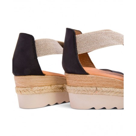 Sandalias de cuña con tiras elásticas Miswear CN8620