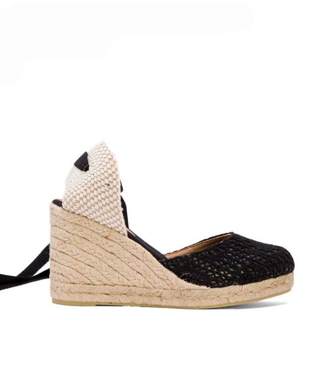 Espadrille with textile laces ID16598119