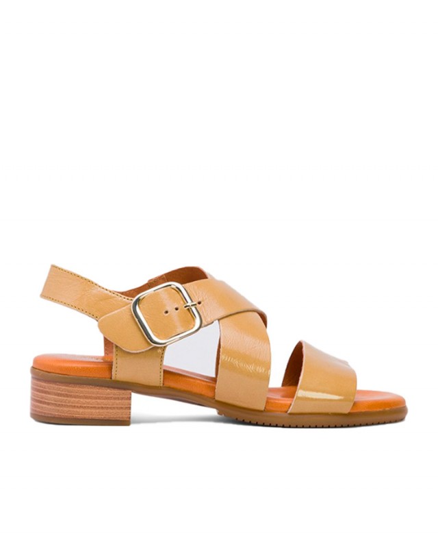 Miswear women's leather sandals TA1300M